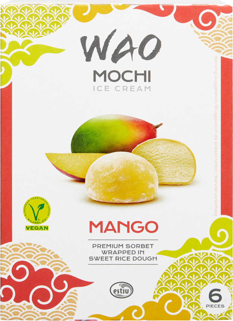 Wao Mochi Ice Cream Mango
