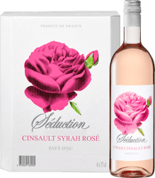 Séduction Syrah/Cinsault Rosé Pays d’Oc IGP