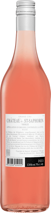 Chât. St.Saph. Morges Grand Cru rosé la Côte