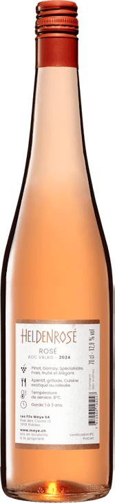 Heldenrosé du Valais AOC