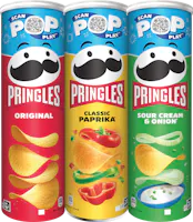 sur toutes les chips Pringles en emballage individuel