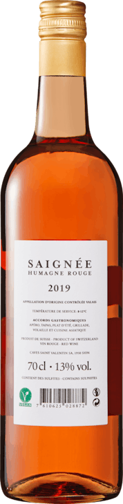 Rosé Humagne Rouge AOC du Valais 70