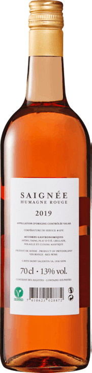 Rosé Humagne Rouge AOC du Valais 70