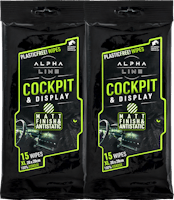 Alpha Line Cockpit & Pflegetücher Display