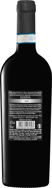Uno Primitivo di Manduria DOC Riserva 