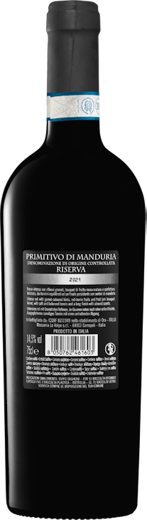 Uno Primitivo di Manduria DOC Riserva