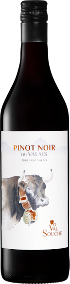 Val Souche Pinot Noir du Valais AOC Vorderseite