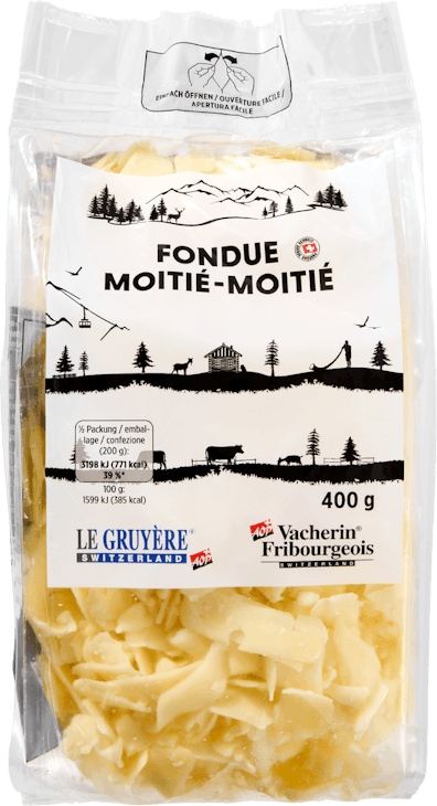 Fondue fraîche Moitié-Moitié