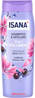 ISANA Shampoo & Spülung 2 in 1 Volumen Malve & Açaí