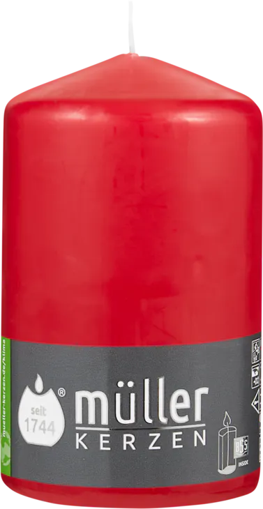 Bougie cylindrique lisse Müller Kerzen