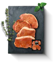 Steaks de filet de porc BBQ Denner