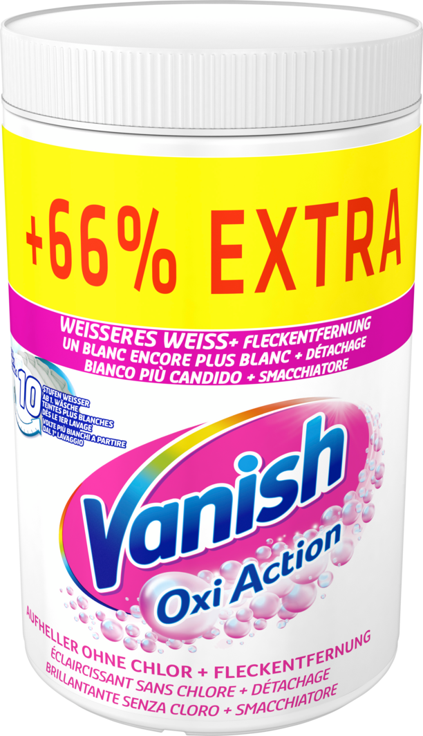 Vanish Oxi Action Fleckentferner Pulver White