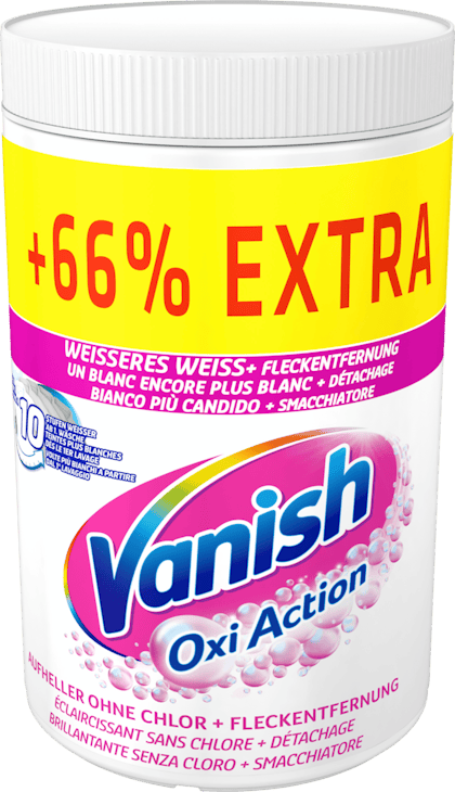 Vanish Oxi Action Fleckentferner Pulver White