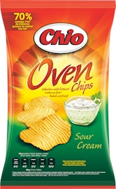 Chio Oven Chips Sour Cream Chio Oven Chips Sour Cream