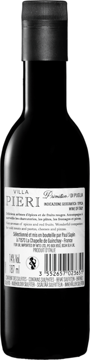 Villa Pieri Primitivo di Puglia IGT PET