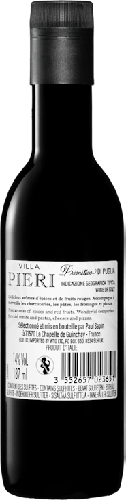 Villa Pieri Primitivo di Puglia IGT PET