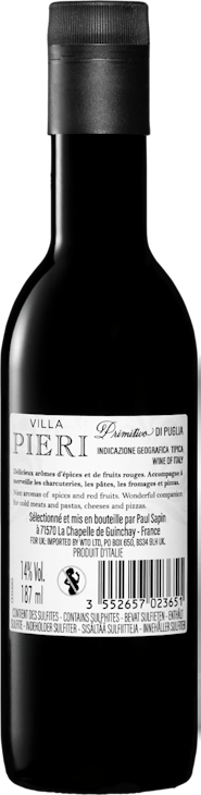 Villa Pieri Primitivo di Puglia IGT PET