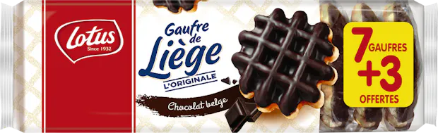 Gaufre de Liège Lotus