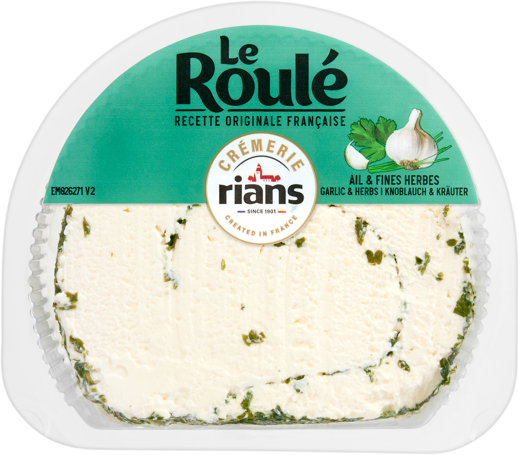 Rians Roulé mit Knoblauch und Kräutern