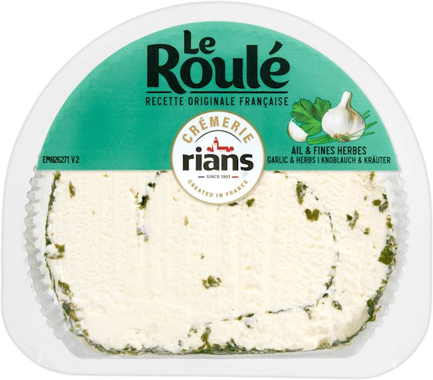 Rians Roulé mit Knoblauch und Kräutern 