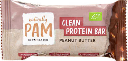 Naturally Pam Bio Clean Protein Riegel Erdnussbutter