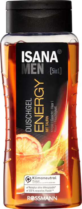 ISANA Men Duschgel Energy