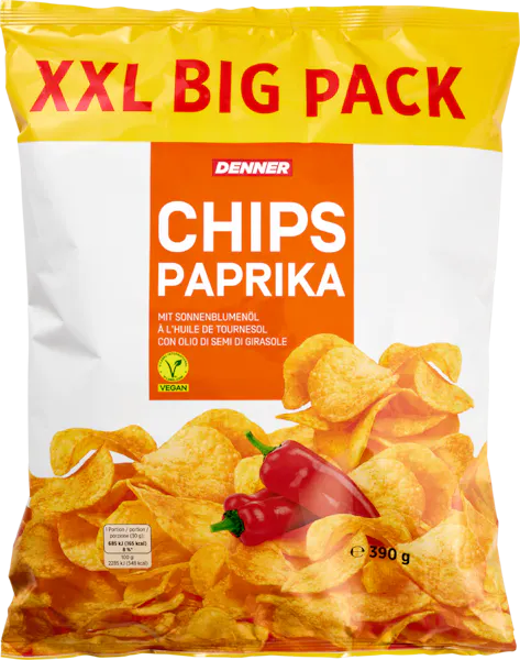 Denner Chips Paprika