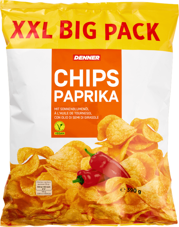 Chips Paprika Denner
