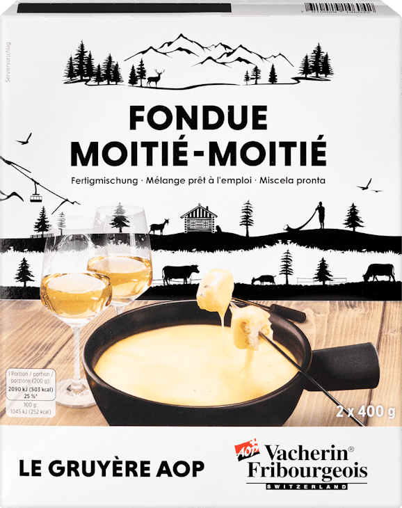Fondue Moitié-Moitié 