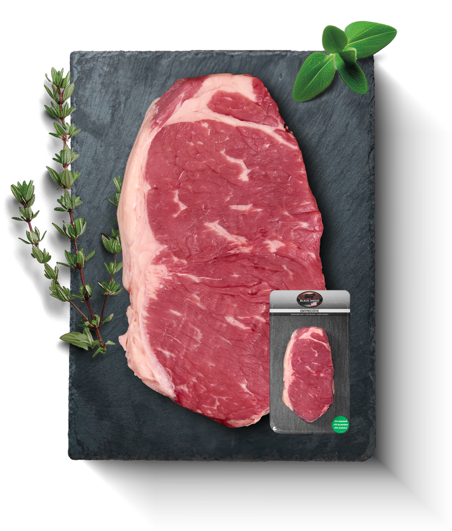 Black Angus Rindsentrecôte