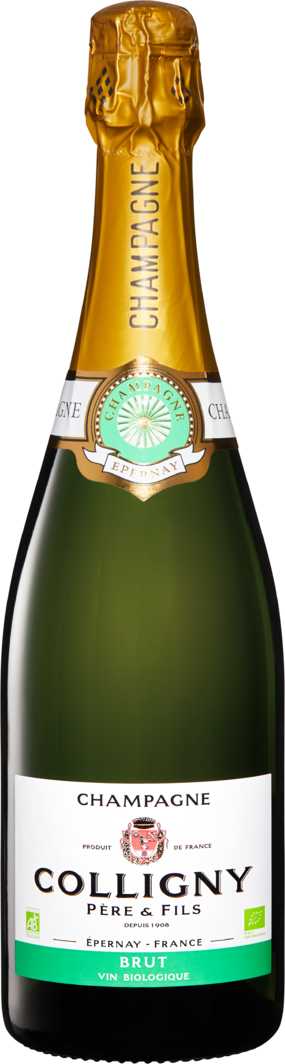 Bio Colligny brut Champagne AOC 6 Flaschen à 75 cl Denner
