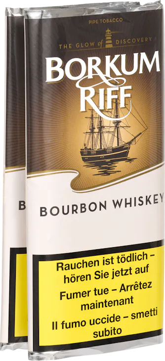 Tabacco per pipa Bourbon Whiskey Borkum Riff