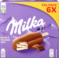 Gelato Vaniglia & Cioccolato Milka