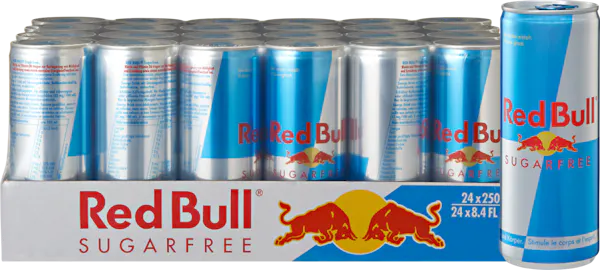 Red Bull Energy Drink Sugarfree 24x250ml