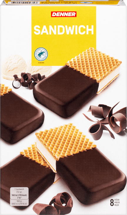 Glace Sandwich Denner