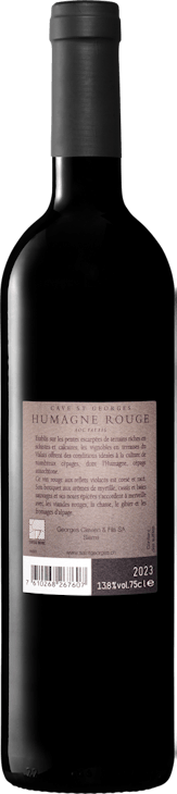 Cave St Georges Humagne Rouge AOC Valais