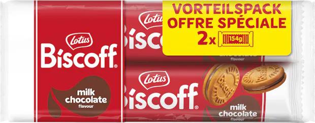 Sandwich Milk Chocolate Biscoff Lotus