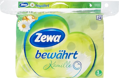 Zewa bewährt Toilettenpapier Kamille Zewa bewährt Toilettenpapier Kamille