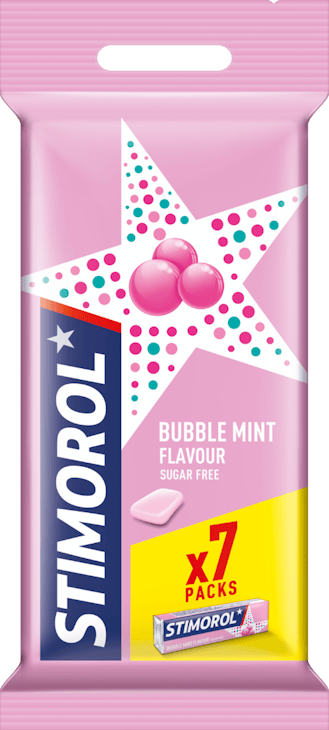 Chewing-gum Bubble Mint Stimorol