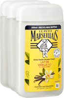 Crème de douche Lait de vanille bio Le Petit Marseillais