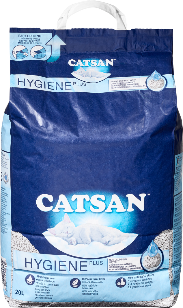 Lettiera Per Gatti Catsan Hygiene - 20 Litri, Assorbente E Antiodore - Foto 11