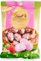 Petits œufs en chocolat Blanc & Fraise Lindt