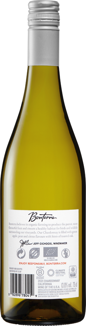 Bio Bonterra Chardonnay - 6 Flaschen à 75 cl | Denner Weinshop
