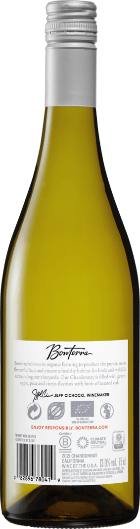 Bio Bonterra Chardonnay - 6 Flaschen à 75 cl | Denner Weinshop