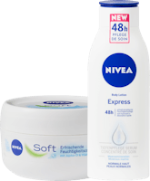 Tous les produits Nivea de soins corporels en emballage individuel