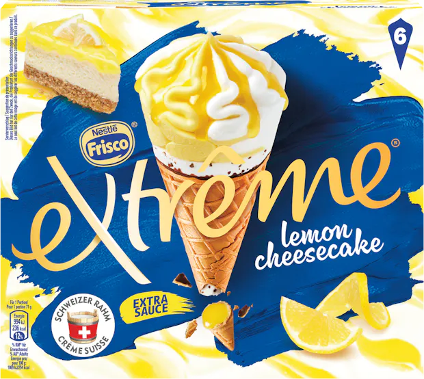 Frisco Cornets Extrême Lemon Cheesecake