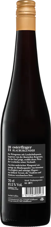 Osterfinger Blauburgunder AOC Schaffhausen
