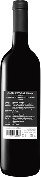 Gamaret/Garanoir Assemblage AOC Vaud