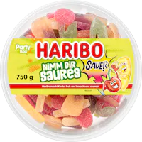 Gommes fruitées acidulées Nimm dir Saures Haribo