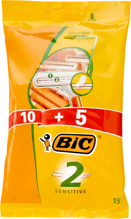 BIC 2-Klingen-Rasierer Sensitive